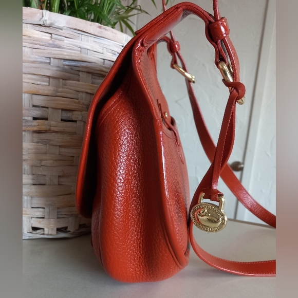 Dooney & Bourke Vintage Calvary Saddle Bag Crossbody - Picture 4 of 14